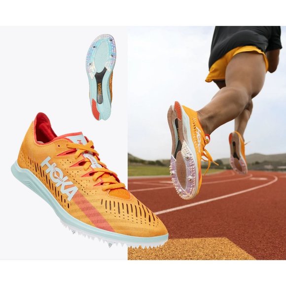 Hoka Shoes - Hoka Cielo X LD Track Shoes Running Spikes Lightweight Competition Long Distance